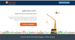 Desktop Screenshot of jobmen.com